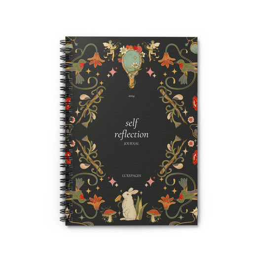 Self-Discovery Notebook | Elegant Ruled Journal for Reflection & Growth