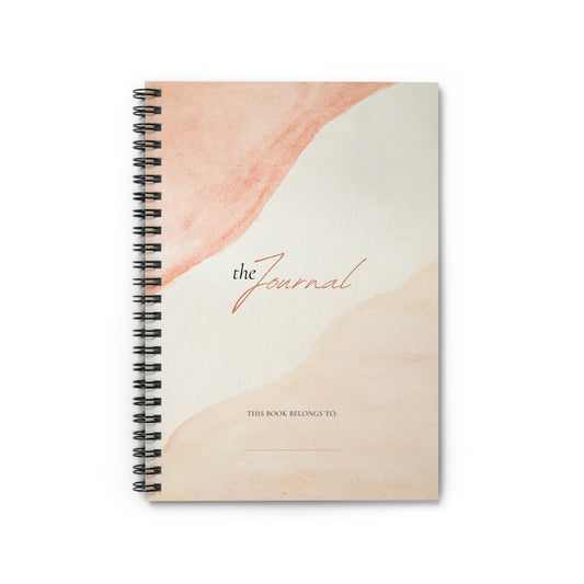 Self-Discovery Notebook | Elegant Ruled Journal for Reflection & Growth