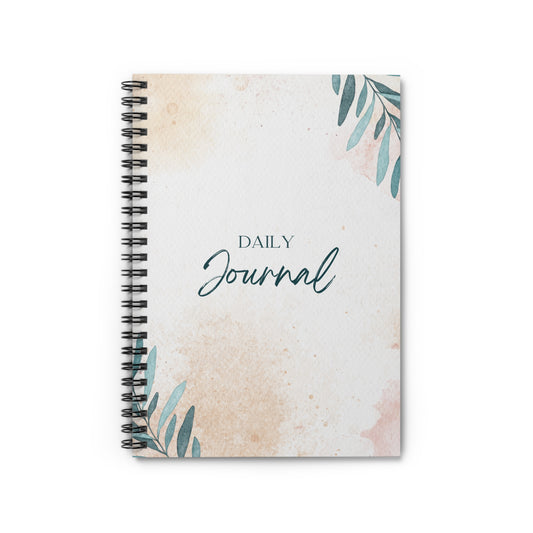 Self-Discovery Notebook | Elegant Ruled Journal for Reflection & Growth